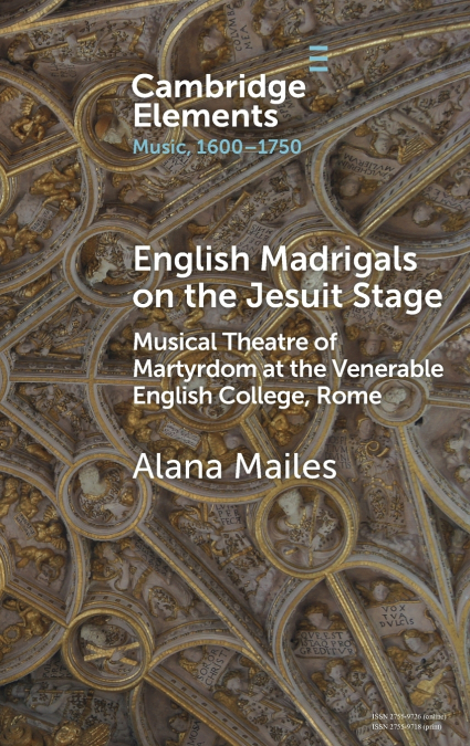 English Madrigals on the Jesuit Stage