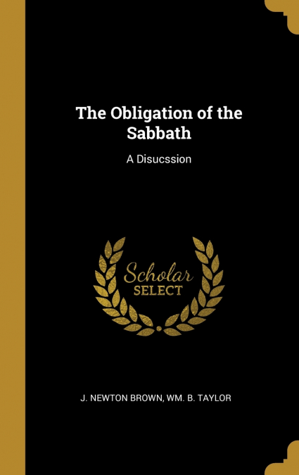The Obligation of the Sabbath