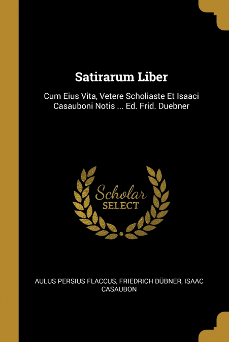 Satirarum Liber