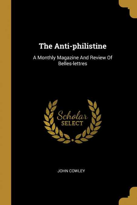 The Anti-philistine