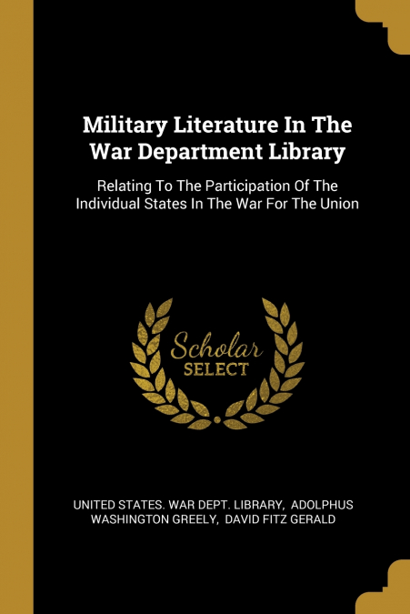 Military Literature In The War Department Library