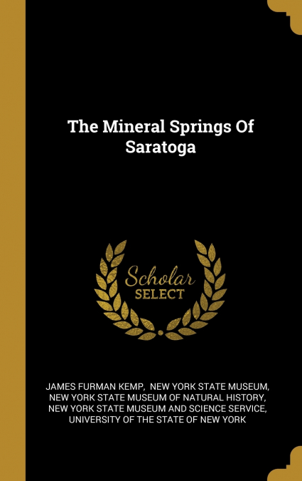 The Mineral Springs Of Saratoga