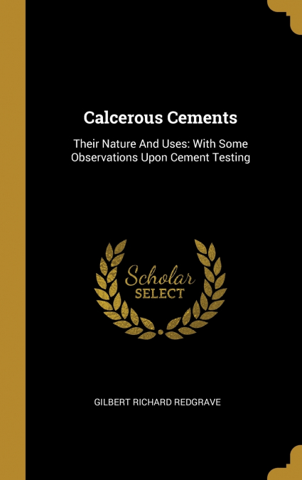 Calcerous Cements