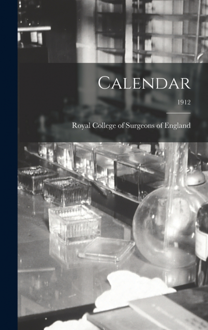 Calendar; 1912