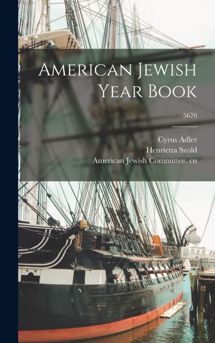American Jewish Year Book; 5670