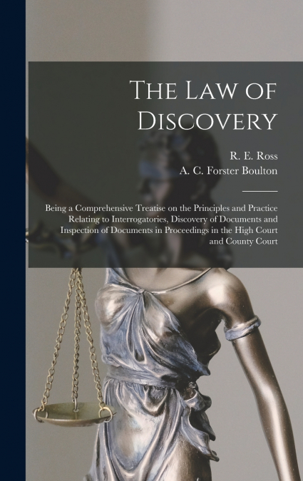 The Law of Discovery [microform]