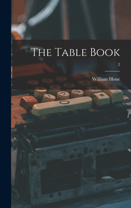 The Table Book; 2