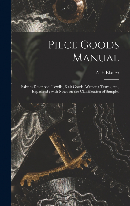 Piece Goods Manual