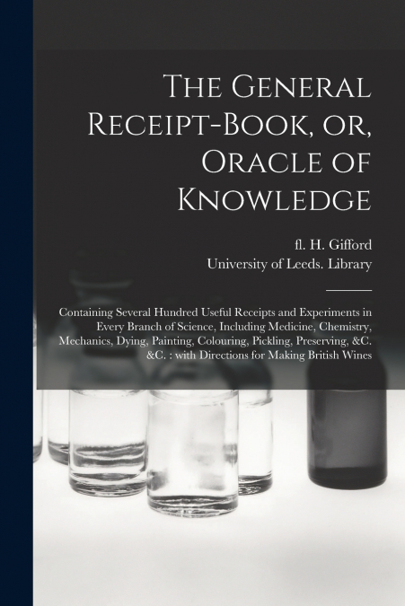 The General Receipt-book, or, Oracle of Knowledge
