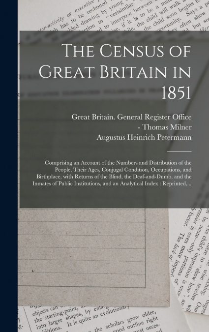 The Census of Great Britain in 1851