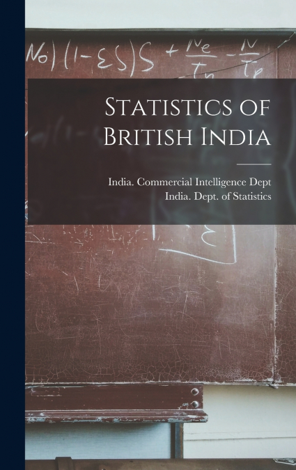 Statistics of British India