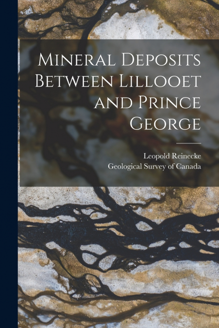 Mineral Deposits Between Lillooet and Prince George [microform]