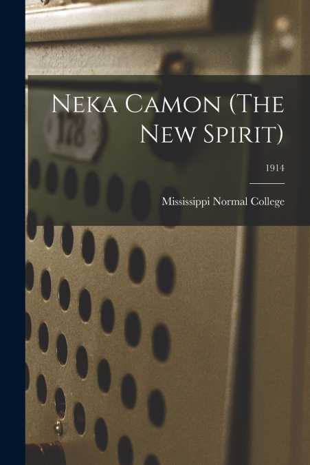 Neka Camon (The New Spirit); 1914