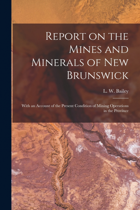 Report on the Mines and Minerals of New Brunswick [microform]