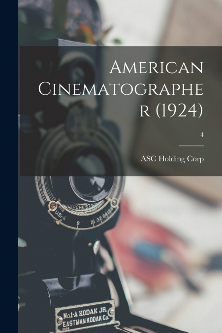 American Cinematographer (1924); 4