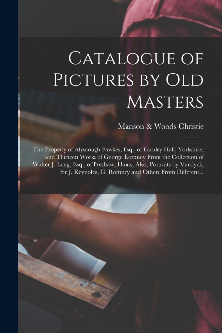 Catalogue of Pictures by Old Masters