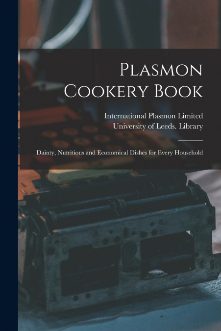Plasmon Cookery Book