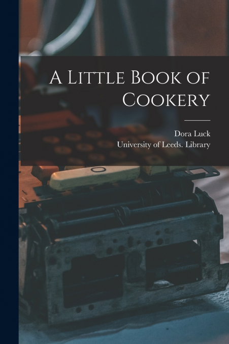 A Little Book of Cookery