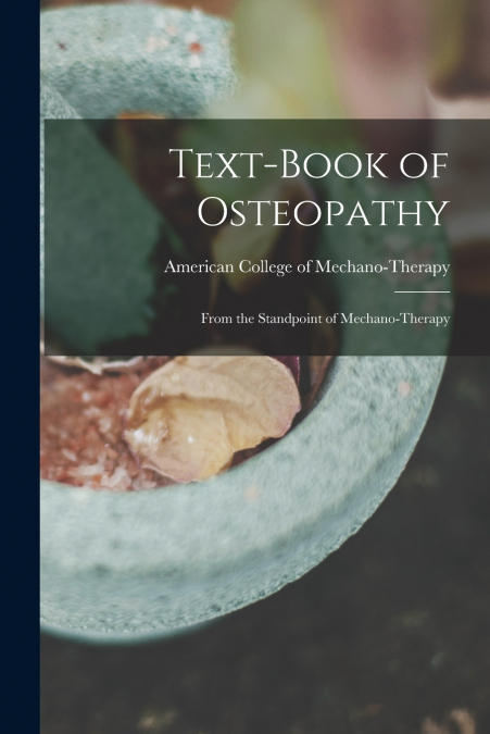 Text-book of Osteopathy