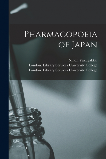 Pharmacopoeia of Japan [electronic Resource]