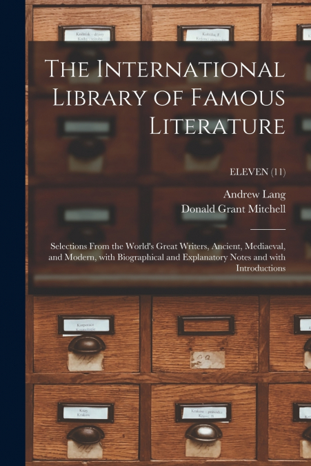 The International Library of Famous Literature