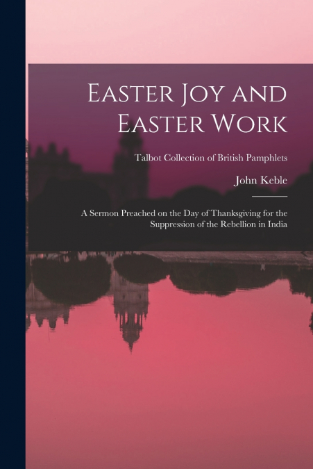 Easter Joy and Easter Work