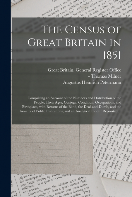 The Census of Great Britain in 1851