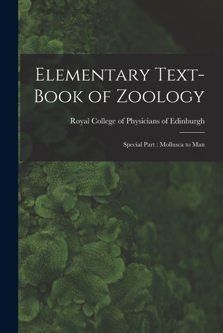 Elementary Text-book of Zoology