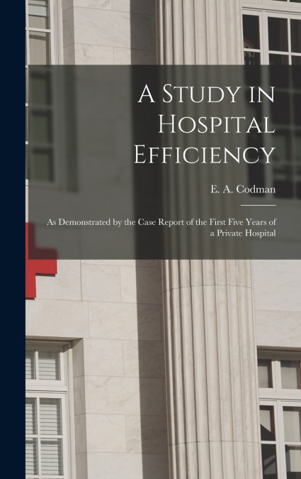 A Study in Hospital Efficiency