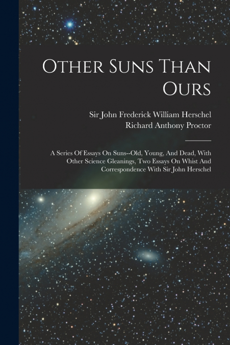 Other Suns Than Ours