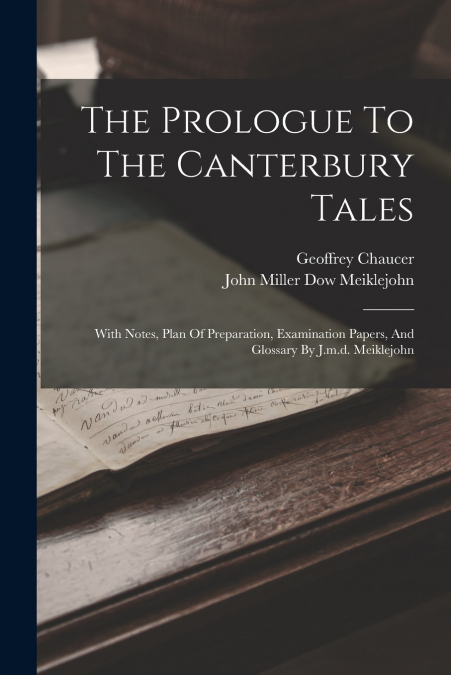 The Prologue To The Canterbury Tales