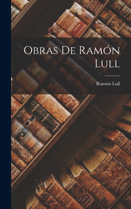 Obras de Ramón Lull