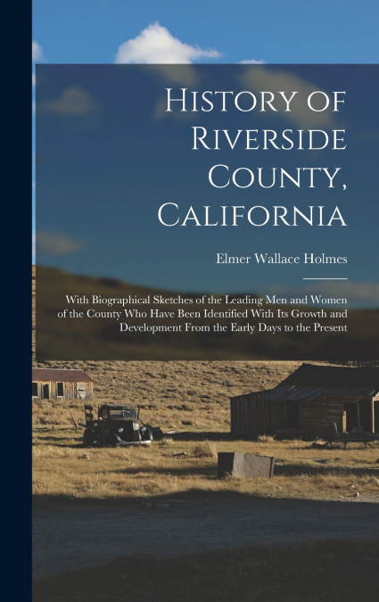 History of Riverside County, California