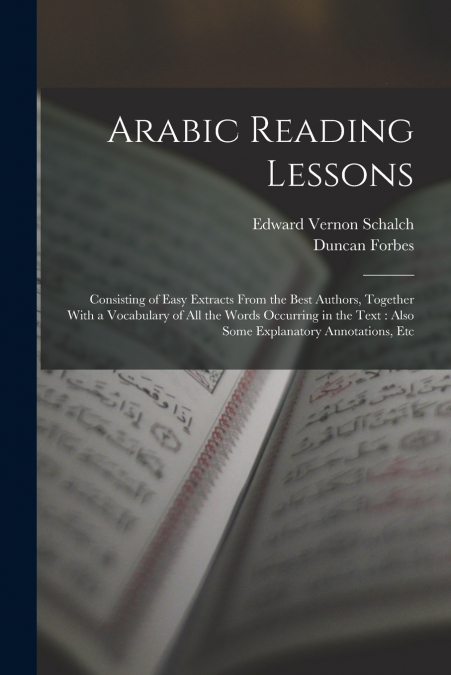 Arabic Reading Lessons