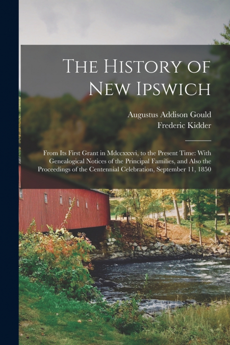 The History of New Ipswich