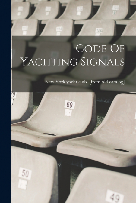 Code Of Yachting Signals