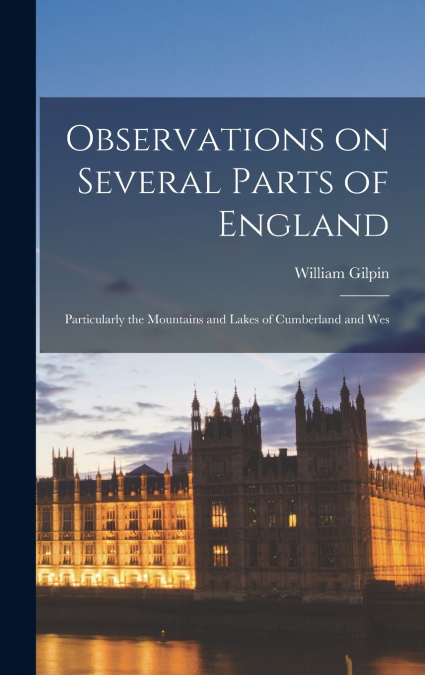 Observations on Several Parts of England