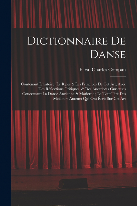 Dictionnaire de danse
