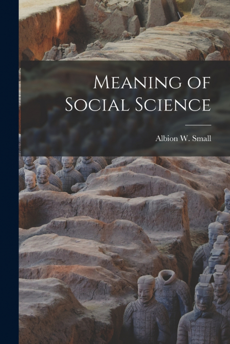 Meaning of Social Science