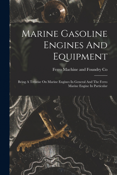 Marine Gasoline Engines And Equipment