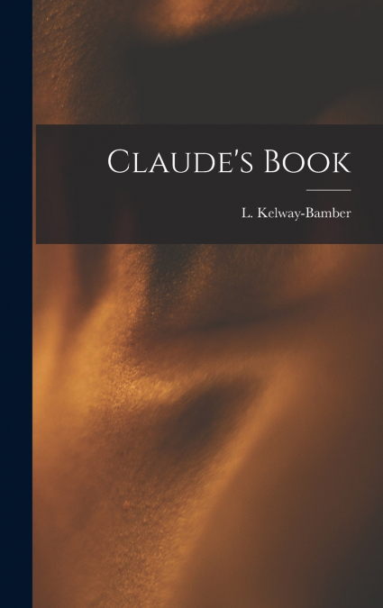 Claude’s Book
