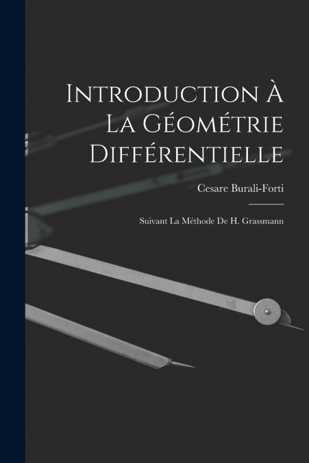 Introduction À La Géométrie Différentielle