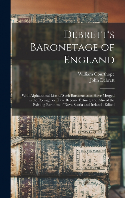 Debrett’s Baronetage of England