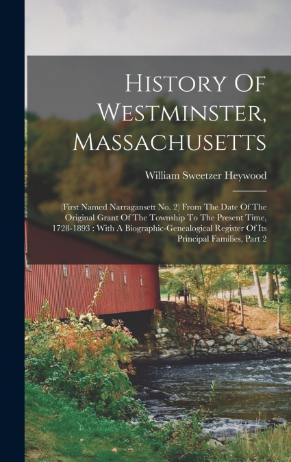 History Of Westminster, Massachusetts