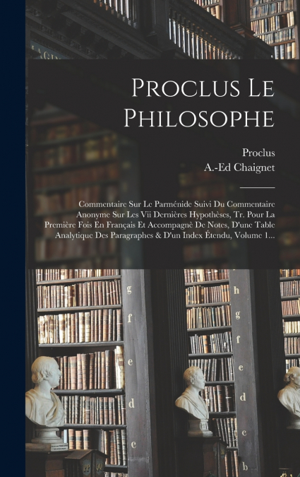 Proclus Le Philosophe