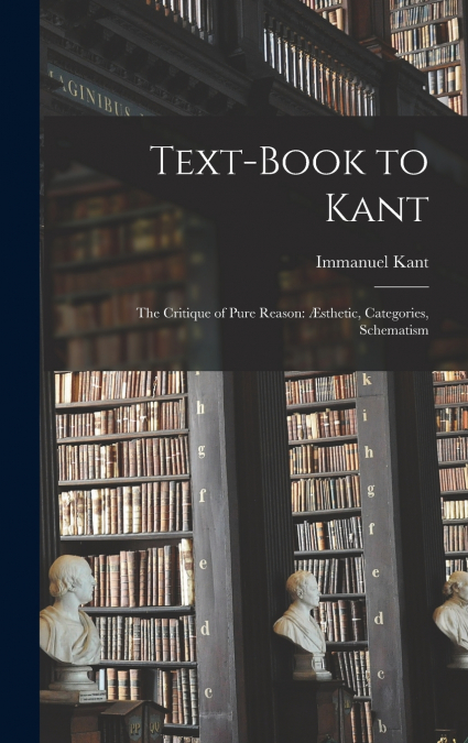 Text-book to Kant