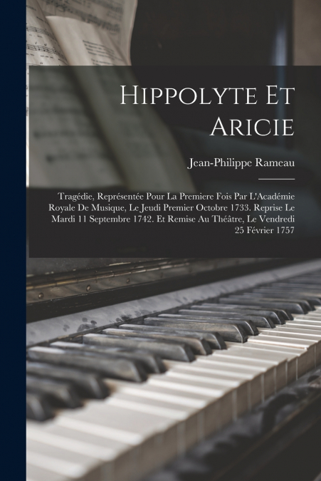 Hippolyte Et Aricie