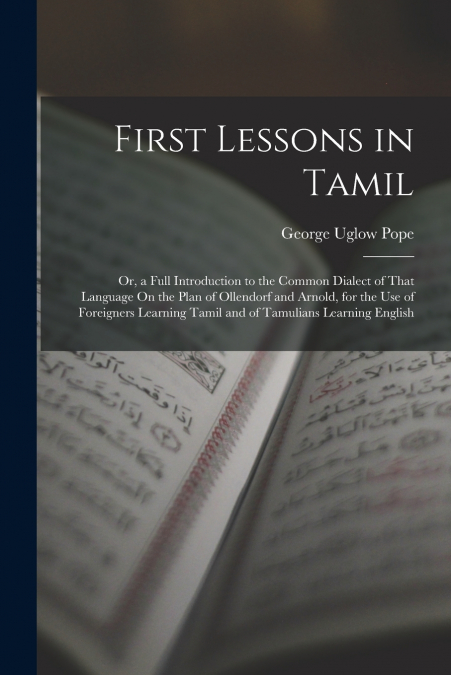 First Lessons in Tamil