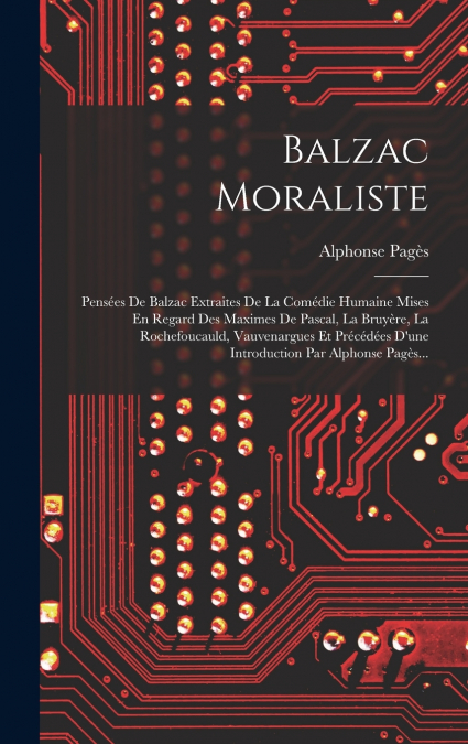 Balzac Moraliste
