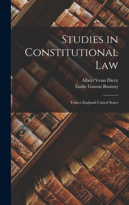 Studies in Constitutional Law